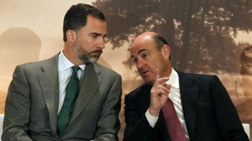 El Príncipe Felipe y De Guindos participan en el II Foro Global de Sostenibilidad