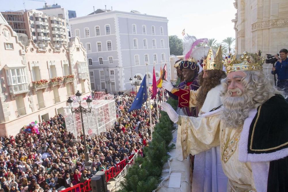 Los Reyes Magos desembarcan en Cartagena