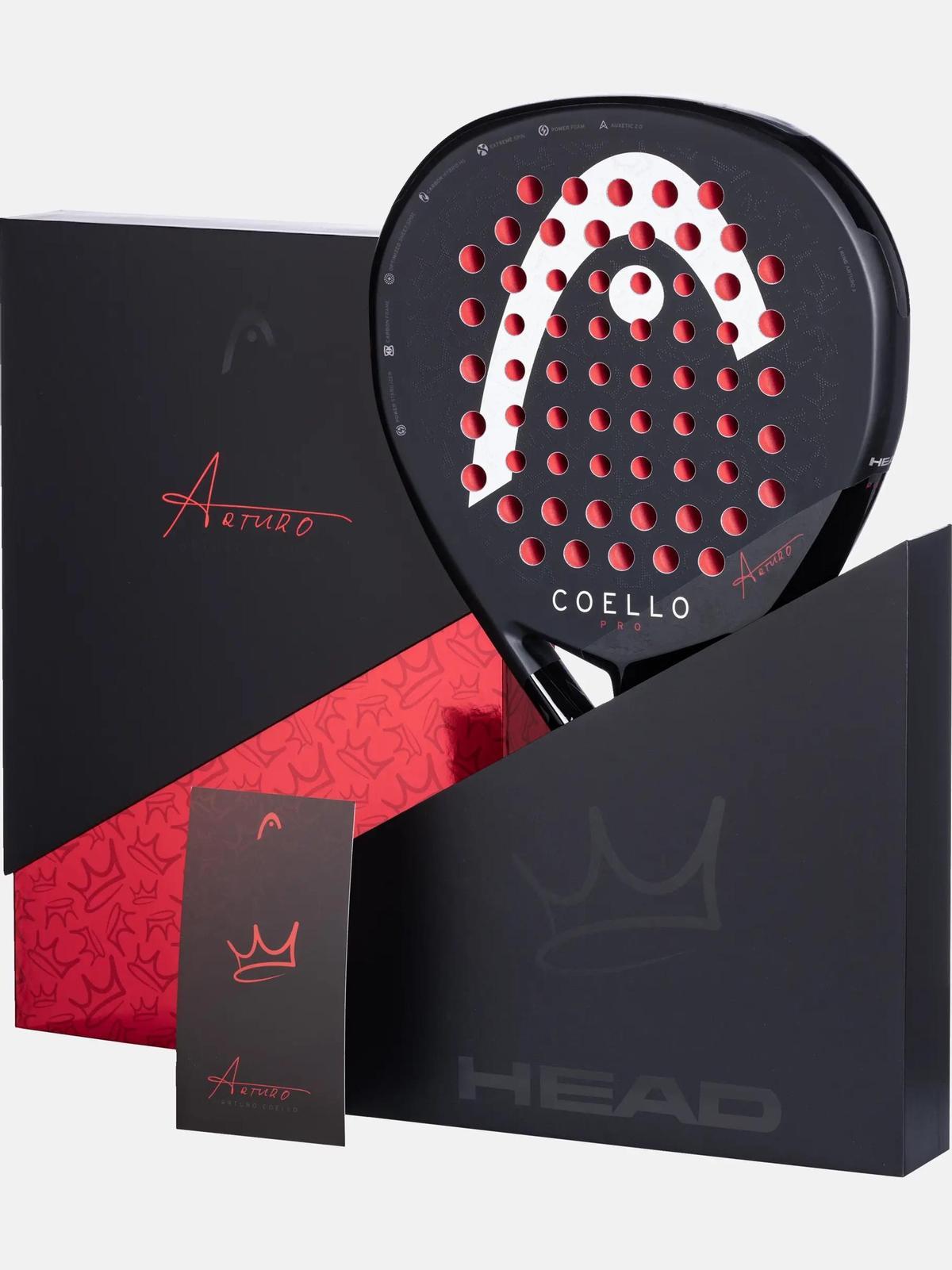 Un packagin muy especial para la pala de este año de Coello