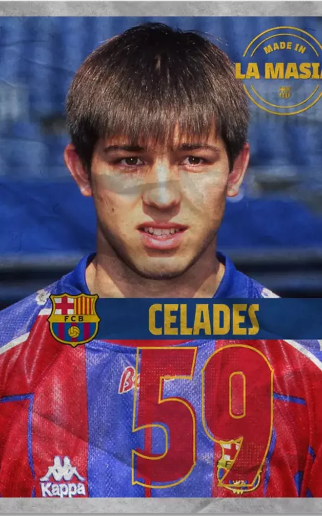 59. Albert CELADES 12/9/95. Debut en la UEFA Hapoel Beer Sheva – FCB 1995-96. 101 Partidos oficiales