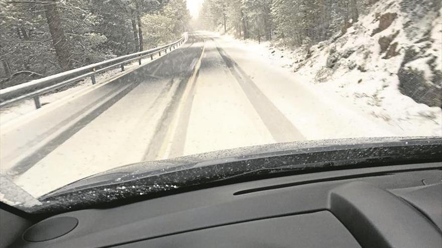 La provincia inicia la primavera con un minitemporal de frío, viento y nieve