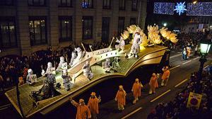 Els Reis d’Orient recorren Barcelona.