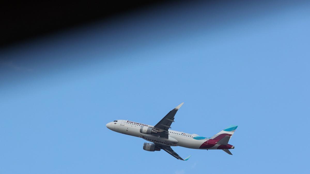 Eine Maschine von Eurowings