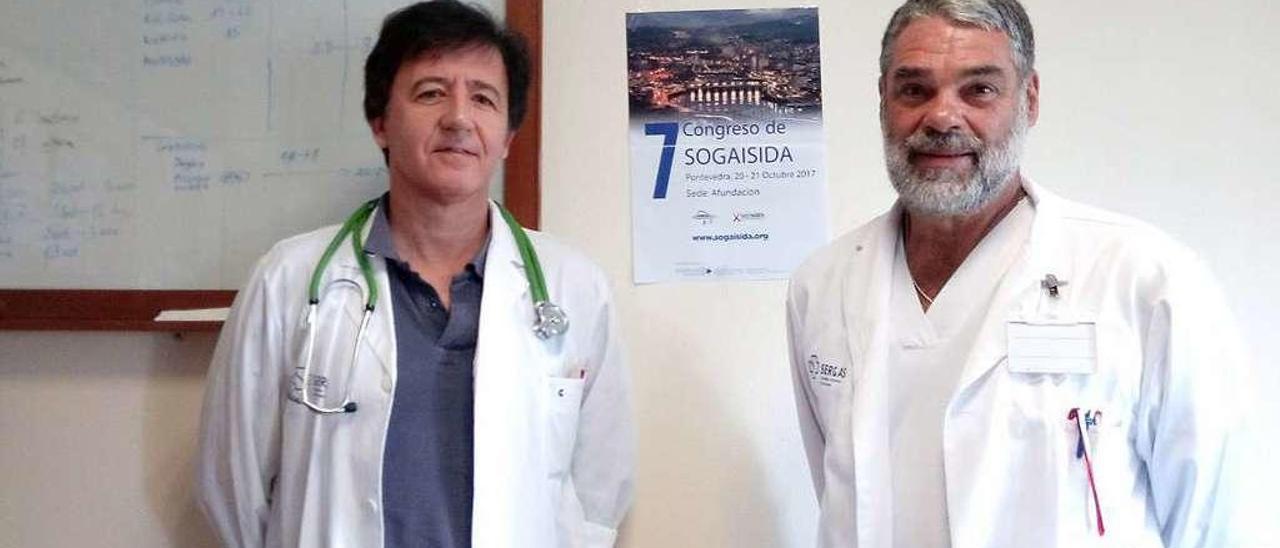 Los doctores Juan Carlos Rodríguez y Ricardo Rodríguez Real. // Gustavo Santos