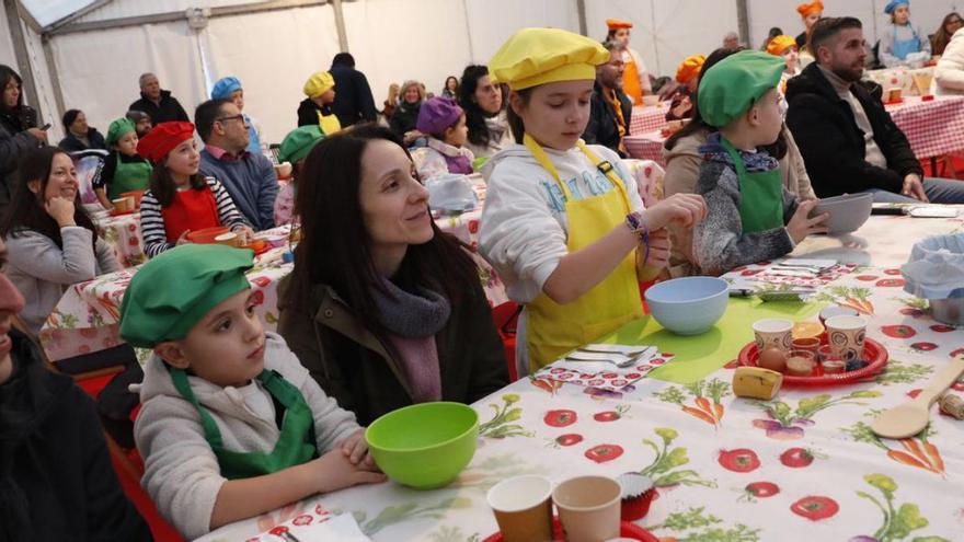 Avilés cocina una dulce Navidad para los más pequeños (y la chef Pipa dio la receta)