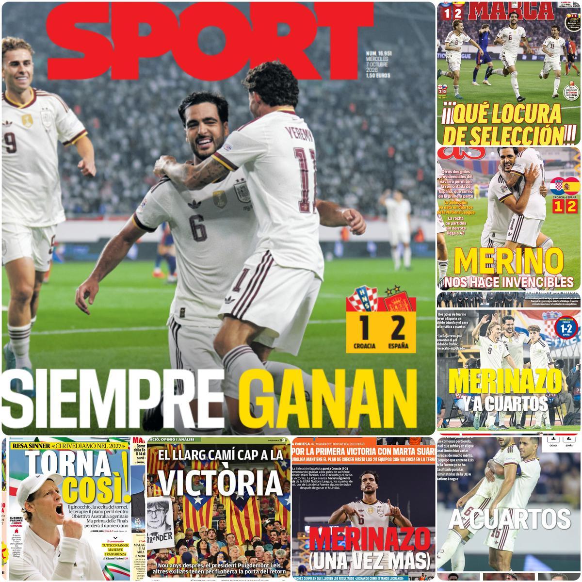 Las portadas de la prensa deportiva de hoy