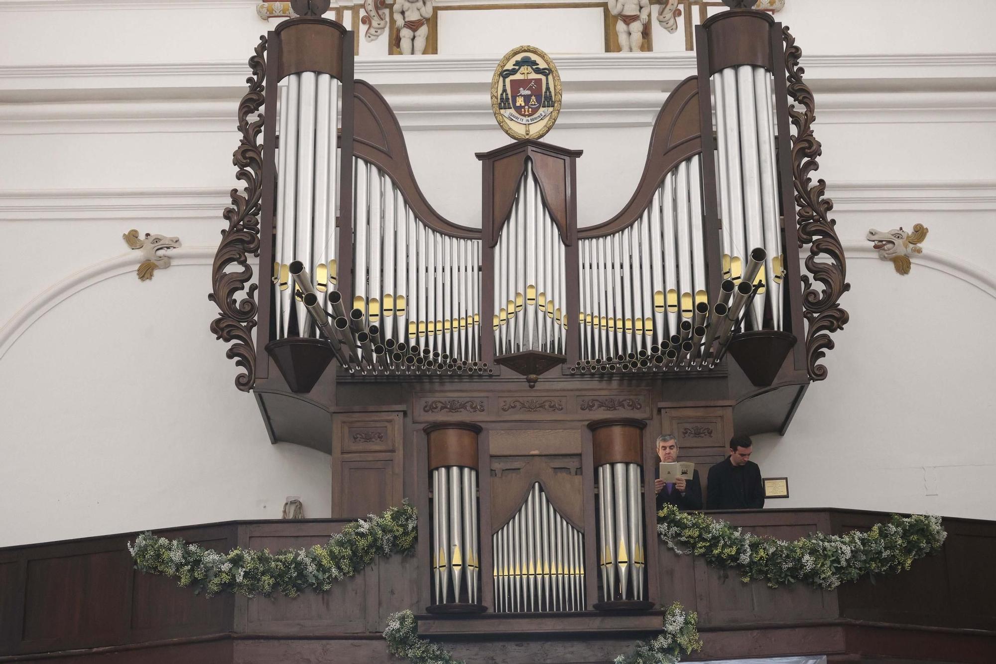 Bendición de la restauración del órgano e inauguración de las obras de reforma de la Catedral y del Museo Diocesano de Ibiza