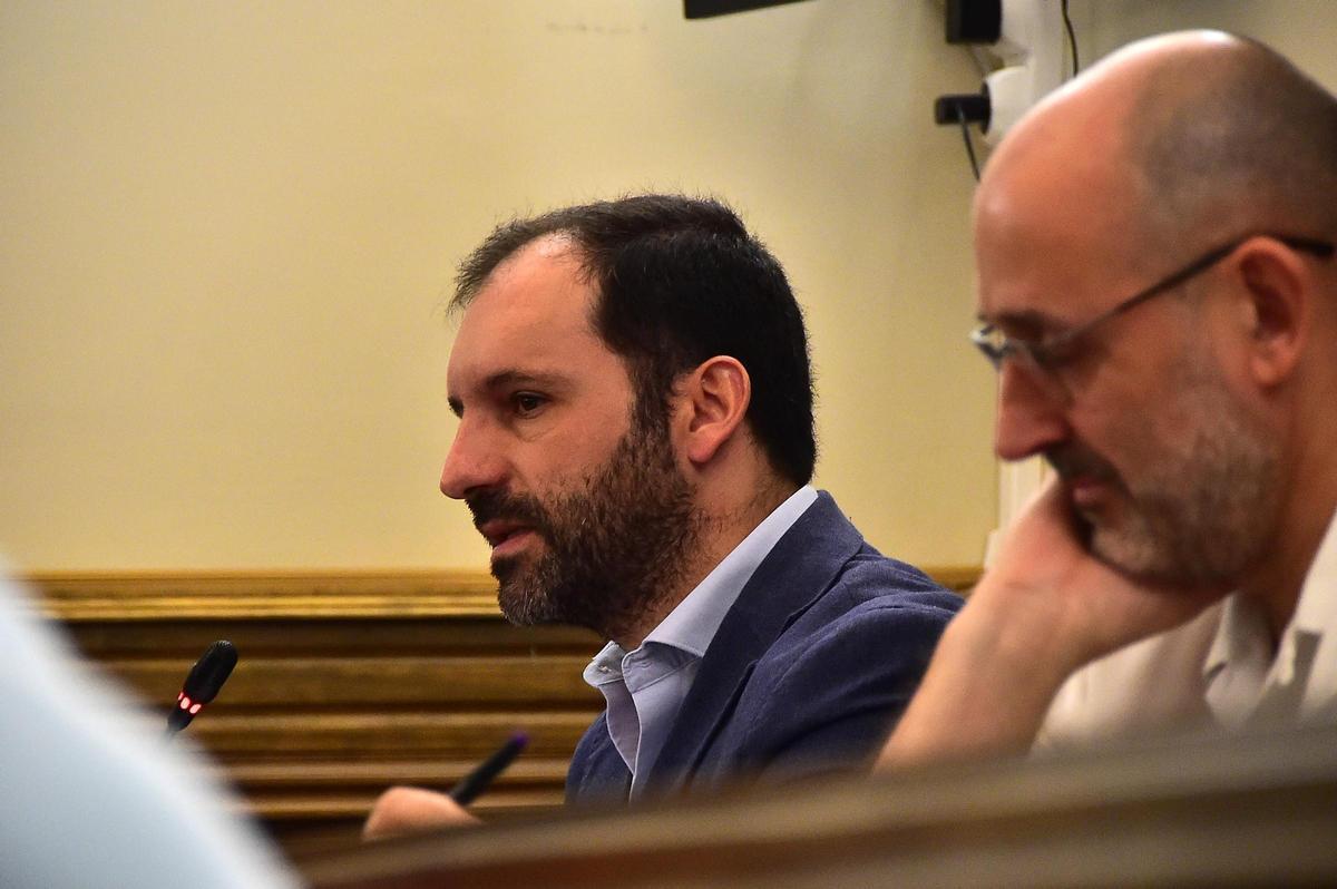 El concejal de Vox en Plasencia, Álvaro Sánchez-Ocaña.