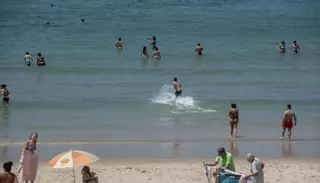 Galicia hierve con máximas de 41º y récord en un mes de junio en Ourense
