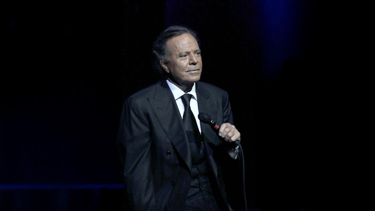 Julio Iglesias, en el Liceo de Barcelona, en 2012.