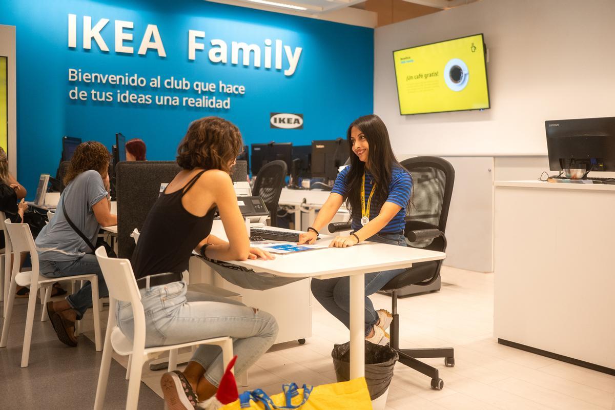 Servicio de IKEA Family.