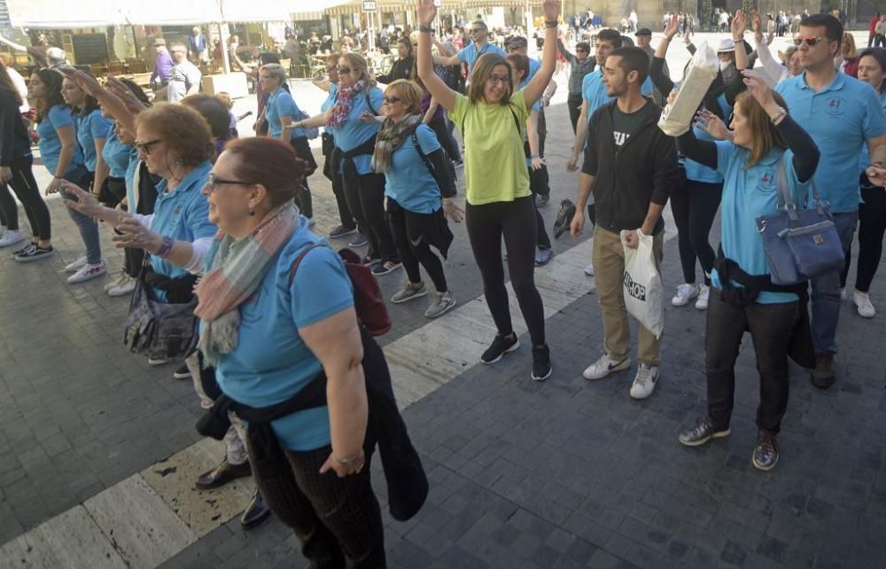 Flashmob en Belluga al ritmo de Abba