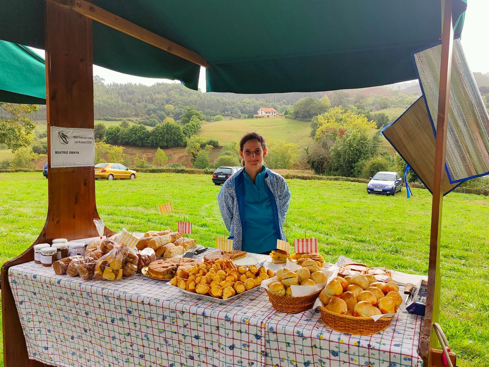 Así vivió Camoca su feria del lino y las nueces