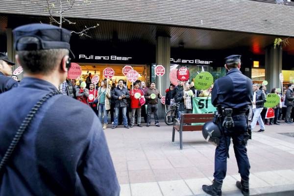 Protesta de Stop Desahucios