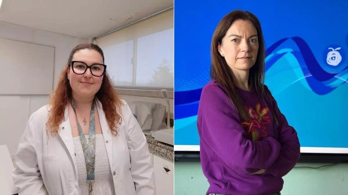 Marta Alén y Patricia Novo cambiaron sus trabajos en otros sectores para dedicarse a la docencia.