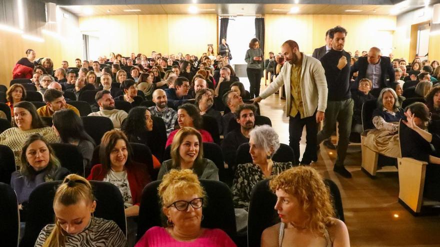 Presentación de “Matria” en el auditorio de Vilanova.   | // IÑAKI ABELLA