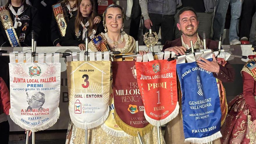 Vídeo: Nou Barri gana el premio de mejor falla infantil en Benicarló