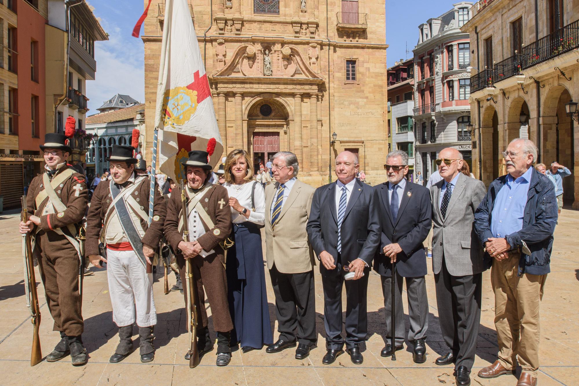 En imágenes: así fue la recreación en Oviedo de la revolución asturiana contra los franceses