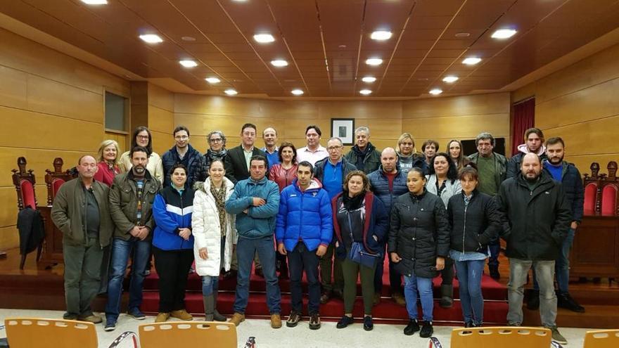 Presentación del &quot;Obradoiro de Emprego&quot; de Cambados.