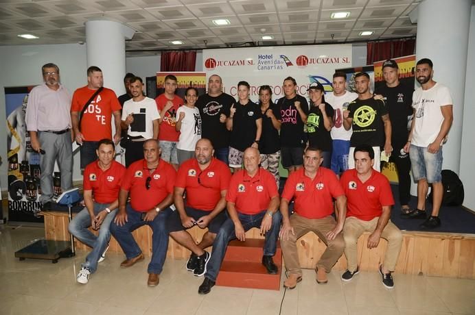 PESAJE DE BOXEADORES