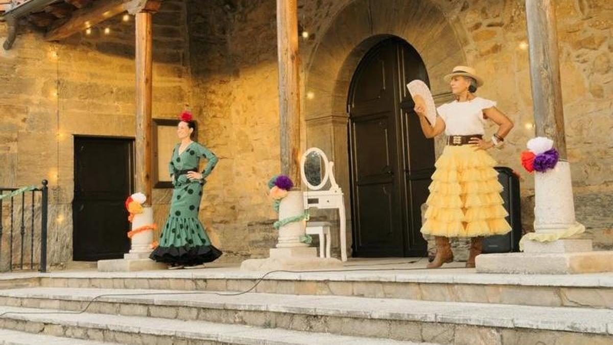 Desfile de moda en Arrabalde.