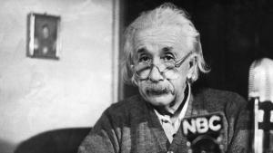 Albert Einstein.