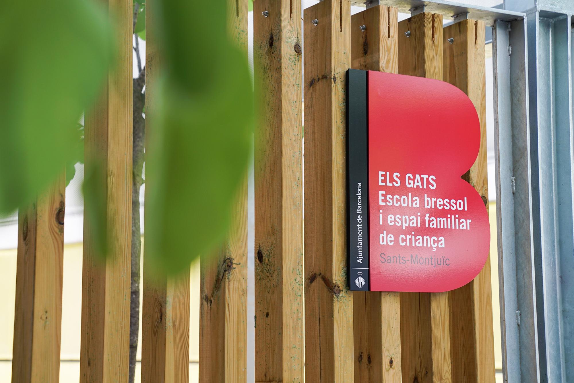 Entrada de la 'escola bressol' Els Gats