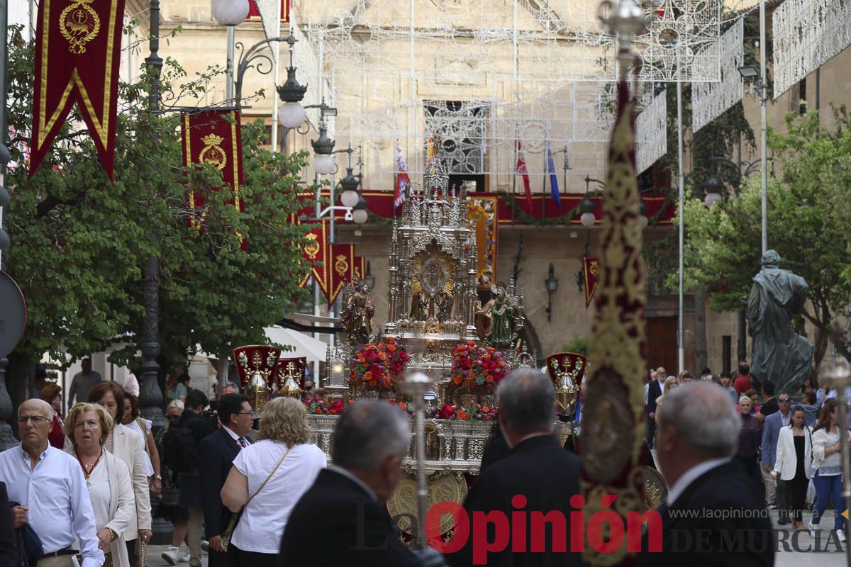 Fiestas de Caravaca: Procesión de regreso a la Basílica