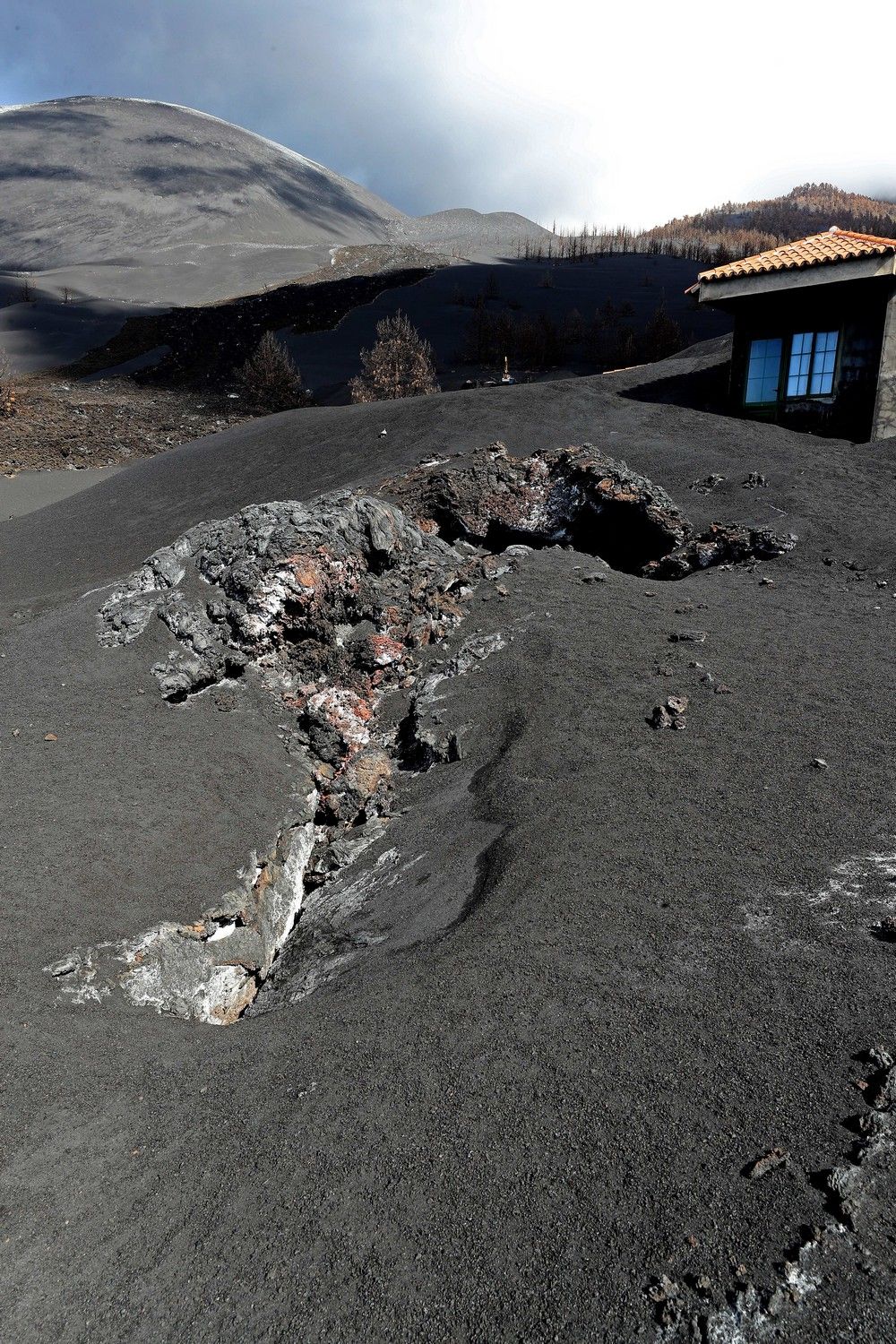 Un mundo de ceniza en La Palma dos meses después del volcán