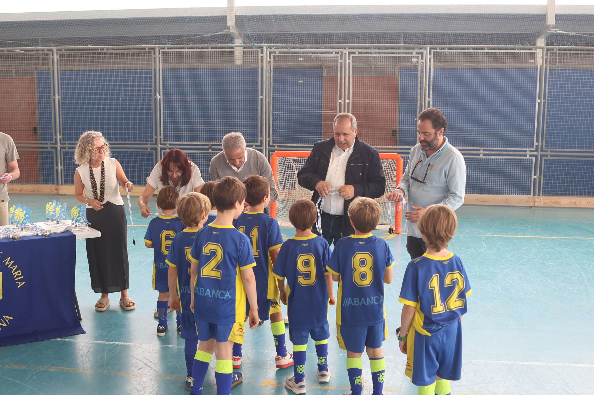 Entrega de trofeos del Torneo Internacional Compañía de María