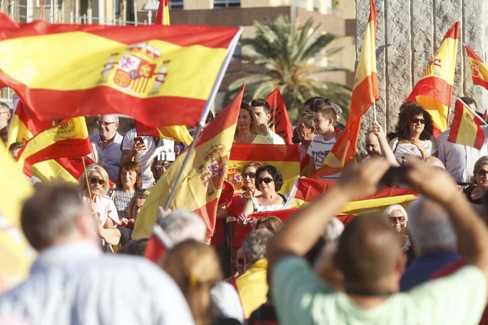 Fotogalería /  Concentración por la unidad de España.