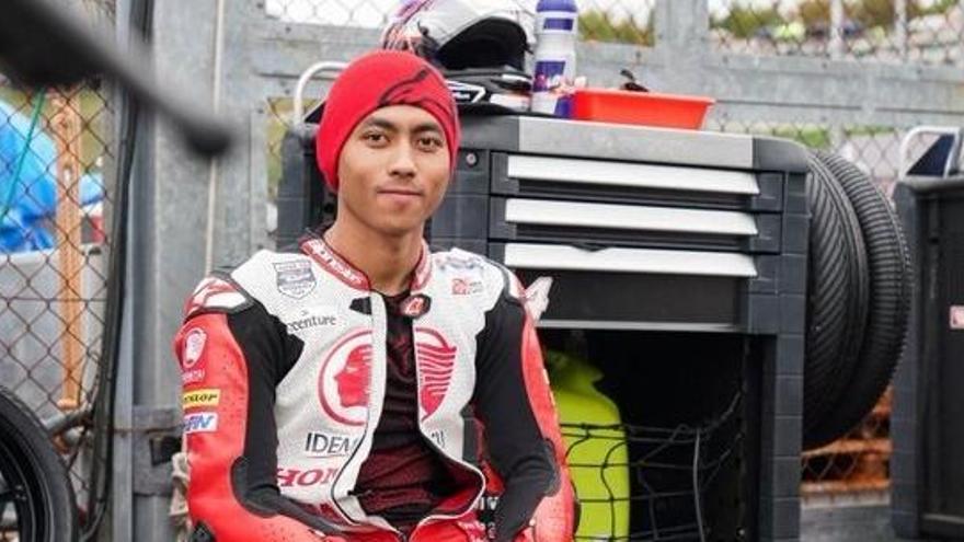 Afridza Munandar, el piloto fallecido en Sepang.