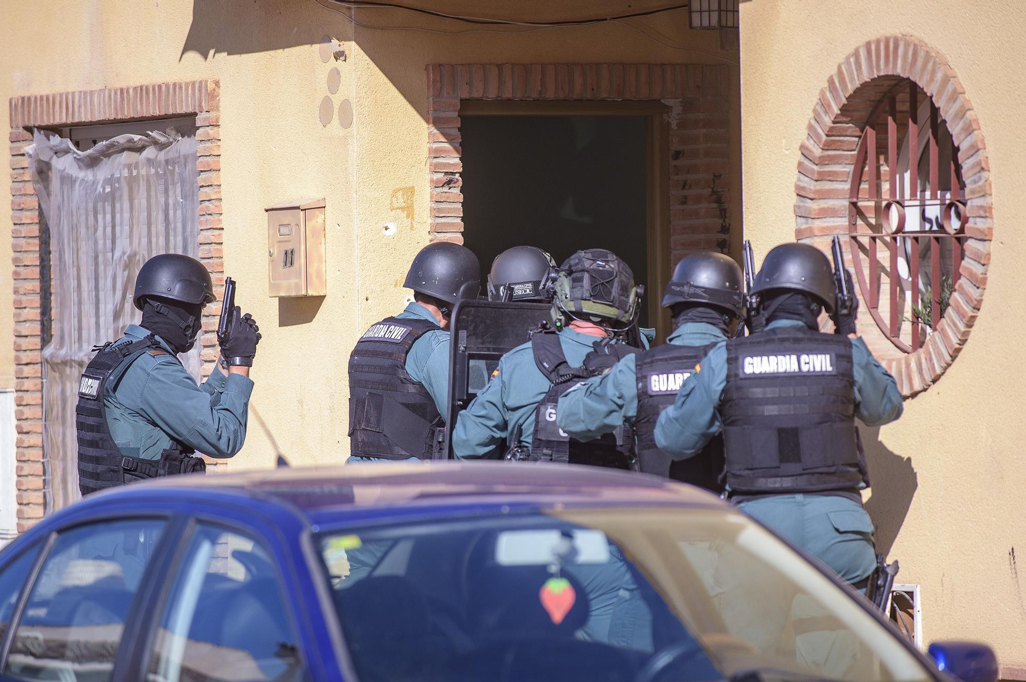 Macrorredada en Lo Ferro contra una banda que robaba cobre y gasoil a empresas