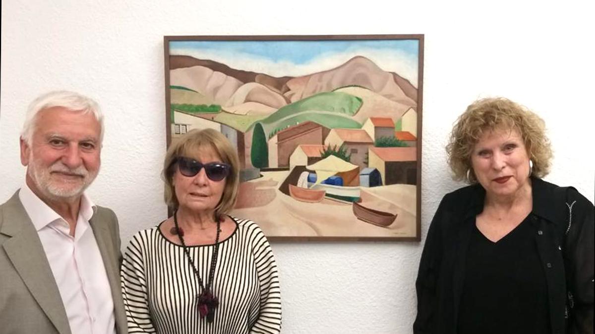 La obra de Navarro Ramón expuesta en el Museo de Arte Moderno de Collioure (Francia).