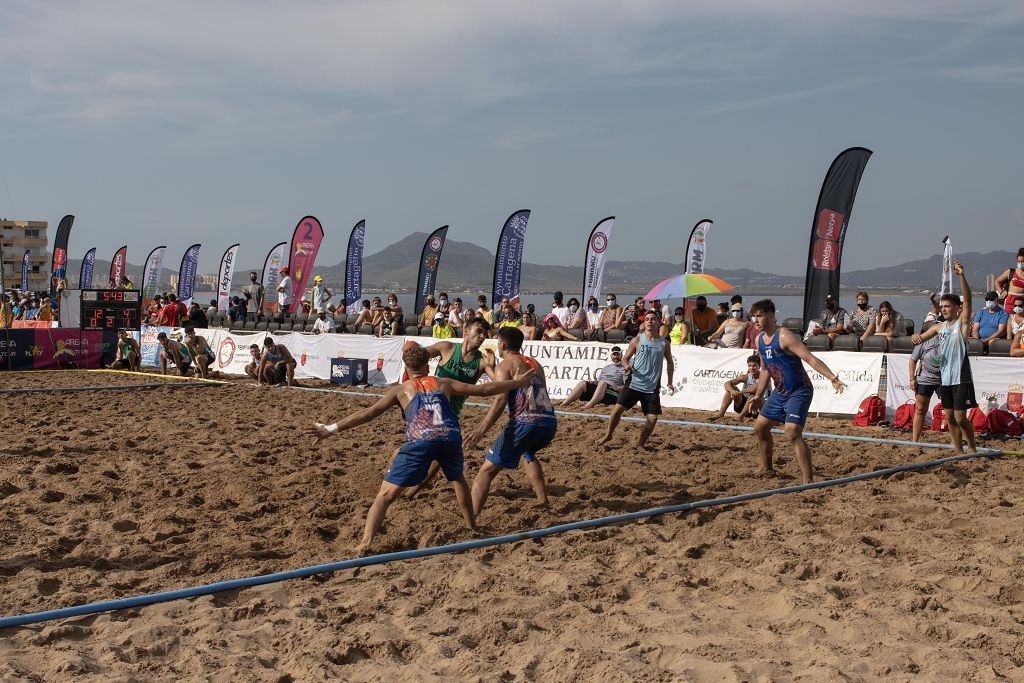 Campeonato de balonmano playa en La Manga