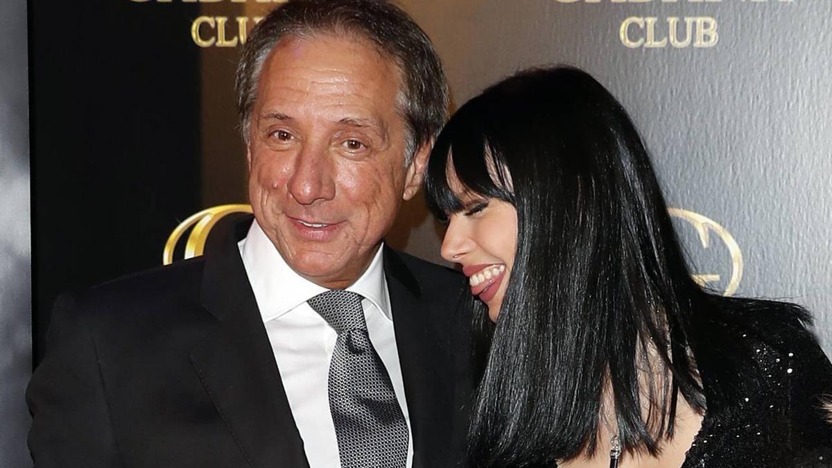 Alejandra Rubio con su padre, Alejandro