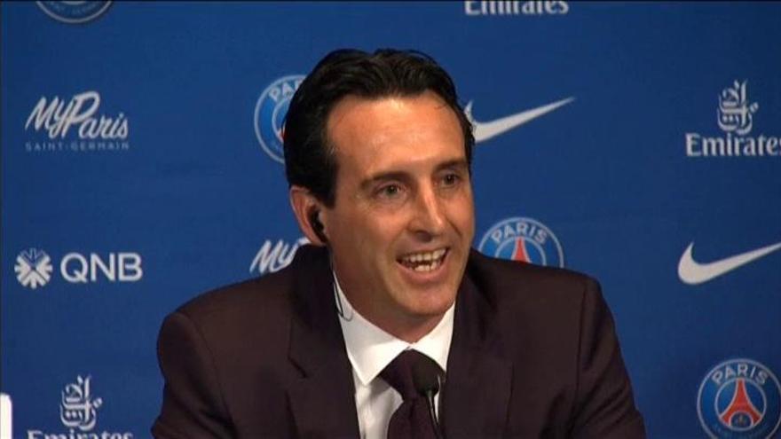 El PSG presenta a Unai Emery como nuevo entrenador