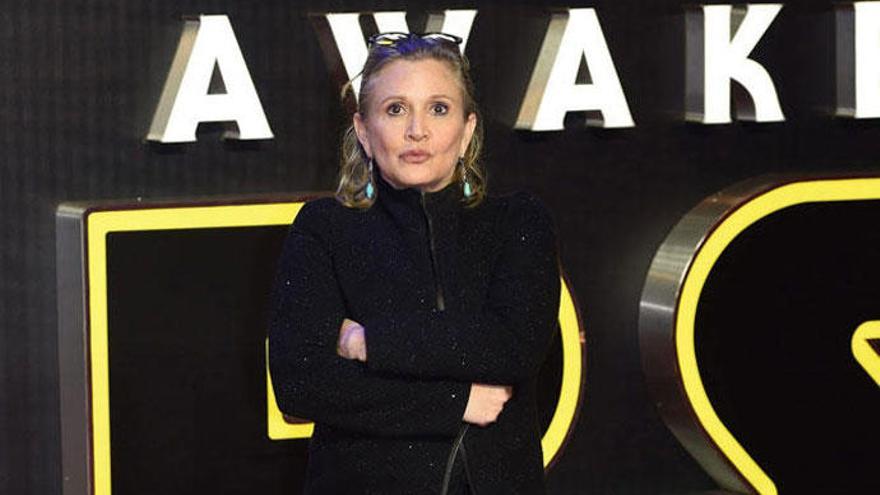 La actriz Carrie Fisher falleció el pasado 27 de diciembre