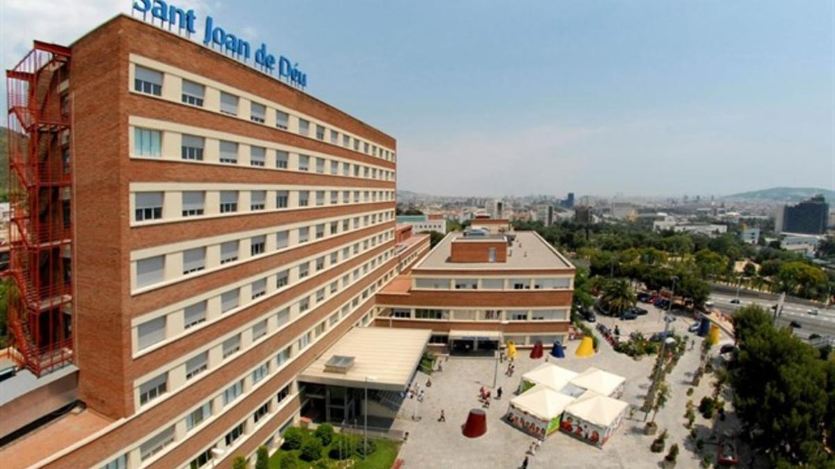 El Hospital Sant Joan de Déu de Esplugues.