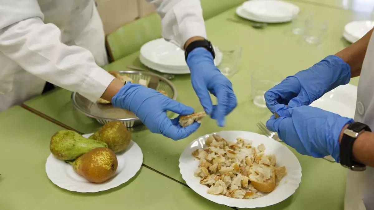 Un comedor escolar.