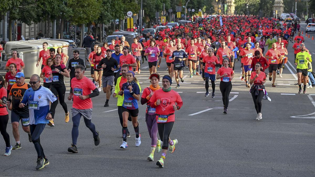 99 edición de la carrera Jean Bouin. Búscate en las fotos.