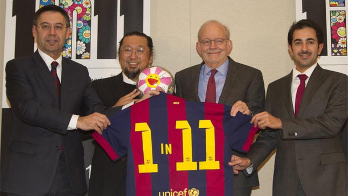 El Barça y Unicef llevan diez años unidos