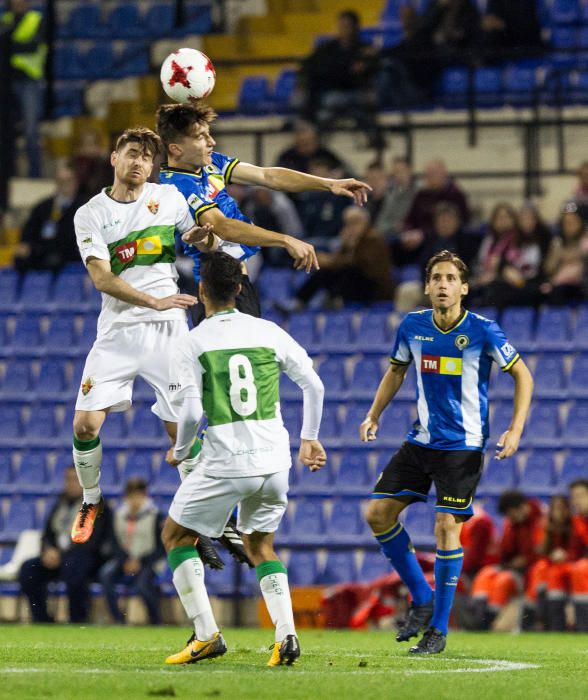 El derbi entre el Hércules y el Elche CF en imágenes