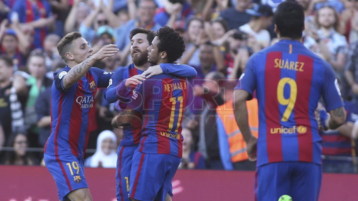 FC Barcelona, 4 - Villarreal, 1