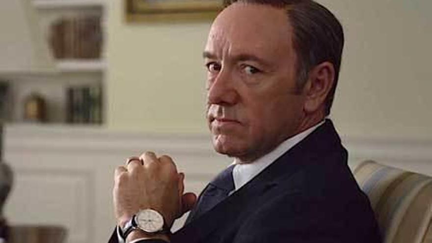 El actor Kevin Spacey, en una imagen de la serie.