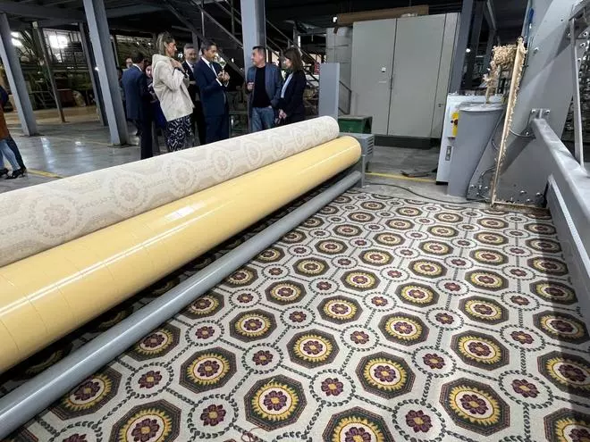 La alfombra de Crevillent lidera las solicitudes europeas para obtener el sello IGP industrial