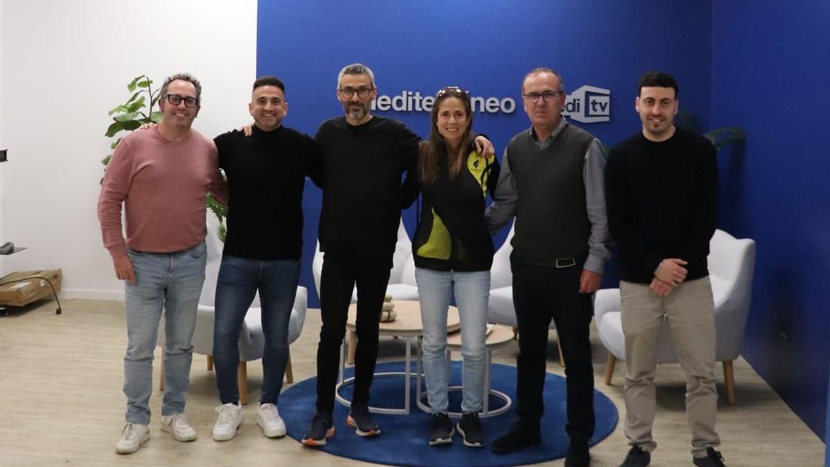 Vídeo: Jesús España y Diana Martín visitan Mediterráneo por la Carrera de Empresas