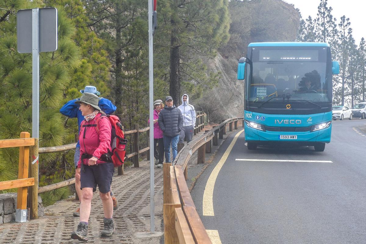 Entra en vigor la visita en guagua y con reserva previa para visitar el Roque Nublo
