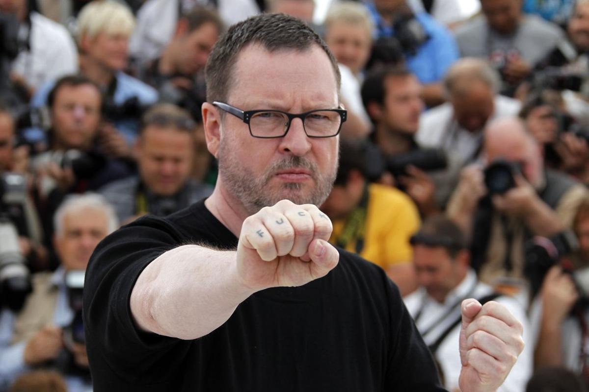 Lars von Trier en Cannes 2011 donde, como siempre, fue devastador.