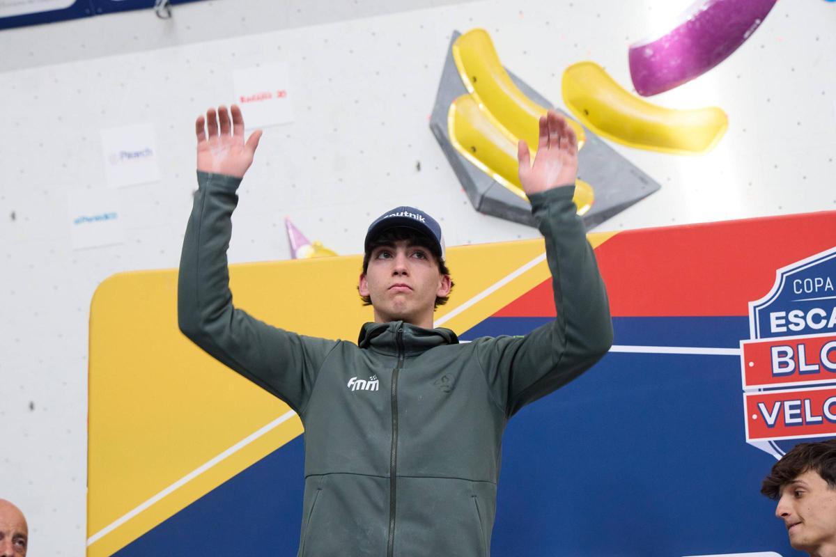 Galería | Instantáneas de la Segunda jornada de la Copa de España de Escalada en Cáceres